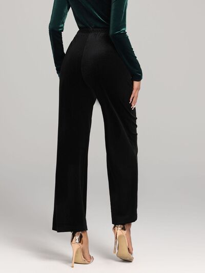 High Waist Wide Leg Pants - Drazelle Store