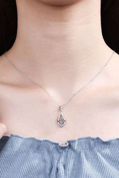 Glamorous Always Moissanite Pendant Necklace - Drazelle Store