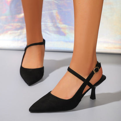 Point Toe Slingback Pumps - Drazelle Store