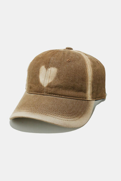 Heart Cotton Baseball Cap - Drazelle Store