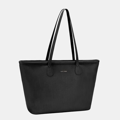 David Jones PU Leather Tote Bag - Drazelle Store