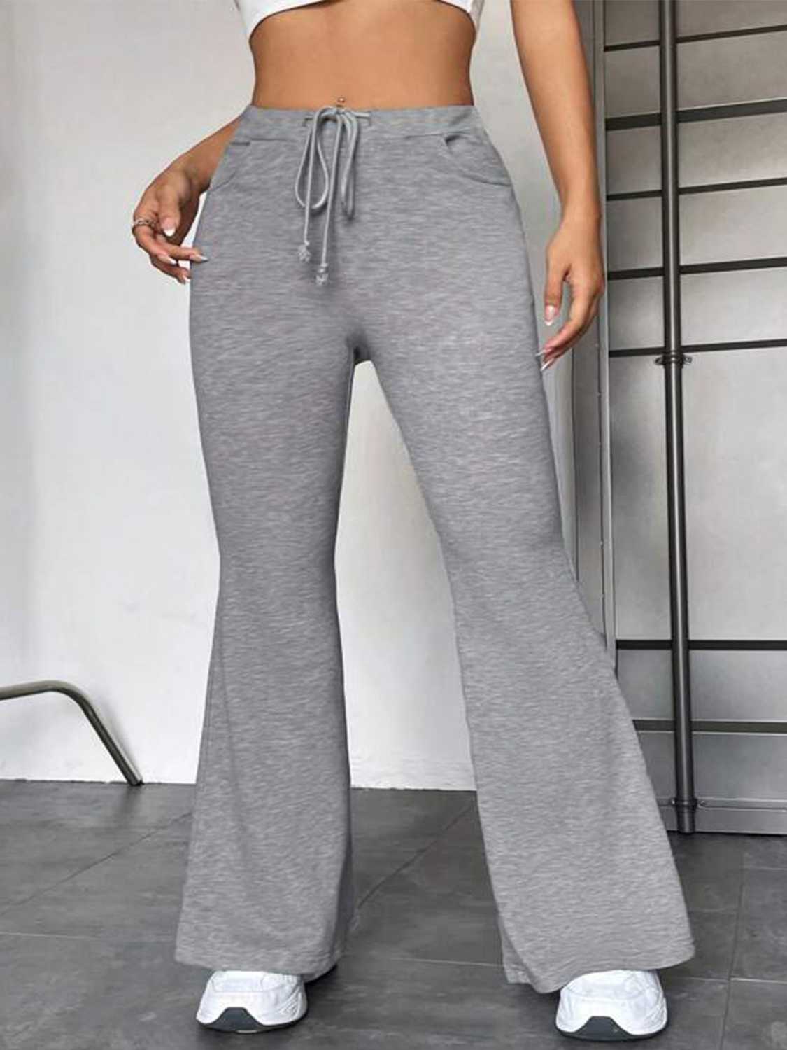 Drawstring Sweatpants with Pockets - Drazelle Store