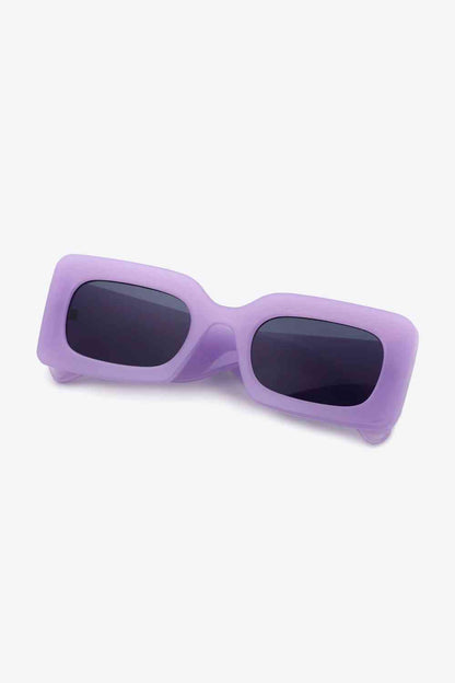 Polycarbonate Frame Rectangle Sunglasses - Drazelle Store