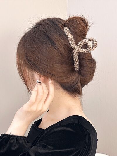 Contrast Hair Claw Clip - Drazelle Store