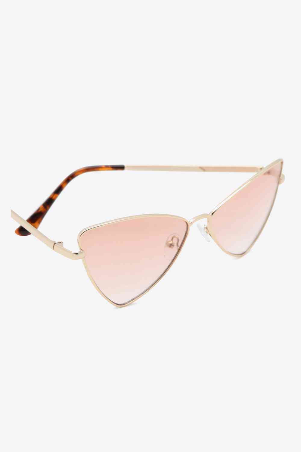 Metal Frame Cat-Eye Sunglasses - Drazelle Store