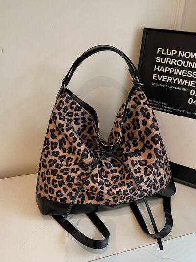 Leopard Dual Purpose Crossbody Bag - Drazelle Store