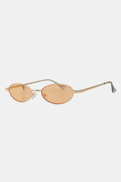 Nicole Lee USA Metal Frame Finley Oval Sunglasses - Drazelle Store