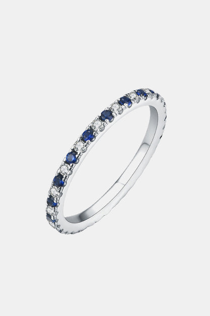 Moissanite Lab-Grown Sapphire Rings - Drazelle Store