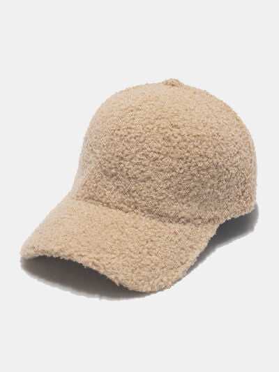 Sherpa Solid Color Baseball Cap - Drazelle Store