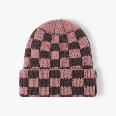 Thermal Checkered Hat - Drazelle Store