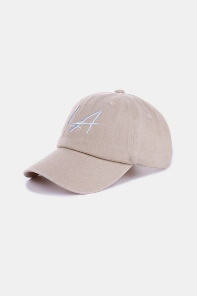 Zenana Washed Embroidered City Baseball Cap - Drazelle Store