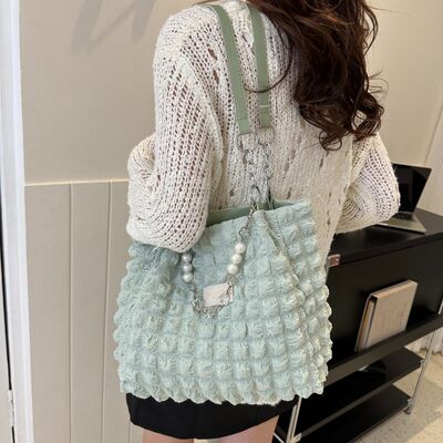 Bubble Textured Tote Bag - Drazelle Store