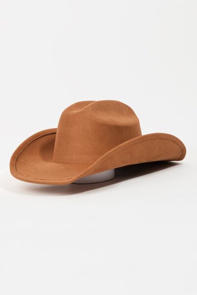 Fame Solid Wide Brim Hat - Drazelle Store