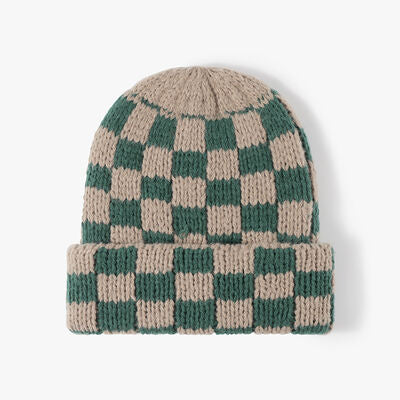 Thermal Checkered Hat - Drazelle Store