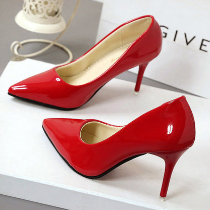 Ladies Pointed Stiletto Pumps High Heels - Drazelle Store