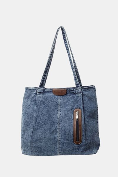 Denim Tote Bag - Drazelle Store