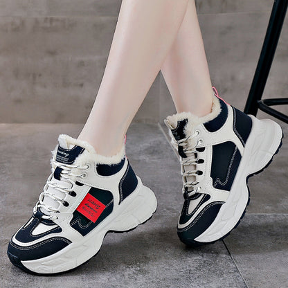 Winter Thermal Fleece-lined Sneakers - Drazelle Store