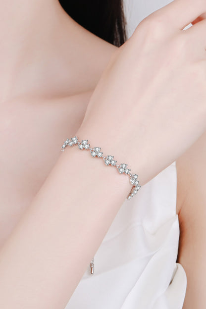 Adjustable Moissanite Bracelet - Drazelle Store