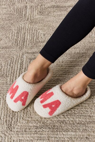 Melody MAMA Pattern Cozy Slippers - Drazelle Store