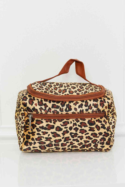 Printed Makeup Bag with Strap - Drazelle Store