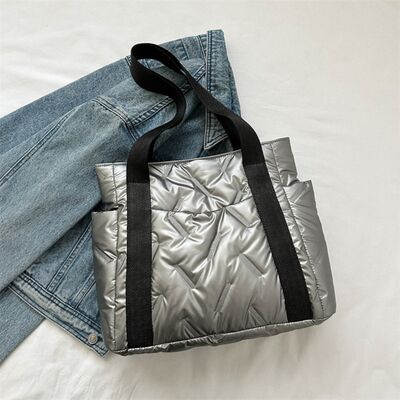 Polyester Tote Bag with Zipper - Drazelle Store