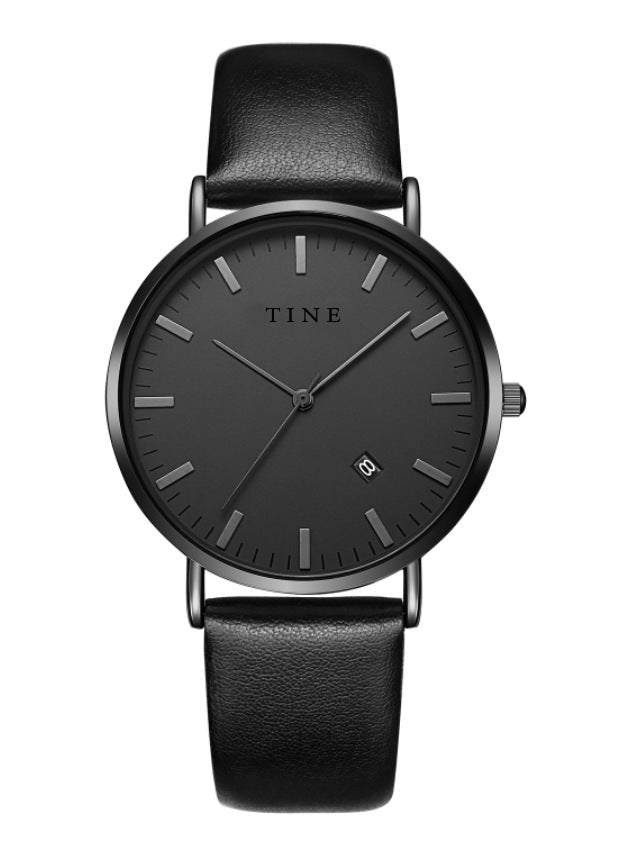 Black Decent Steel Watch - Drazelle Store