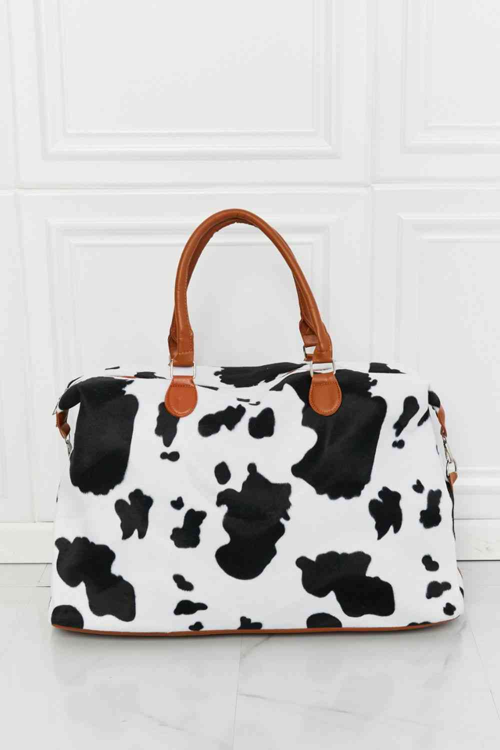 Animal Print Plush Weekender Bag - Drazelle Store