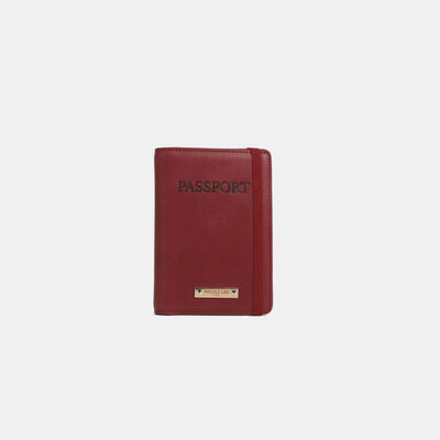 Nicole Lee USA Solid Passport Wallet - Drazelle Store