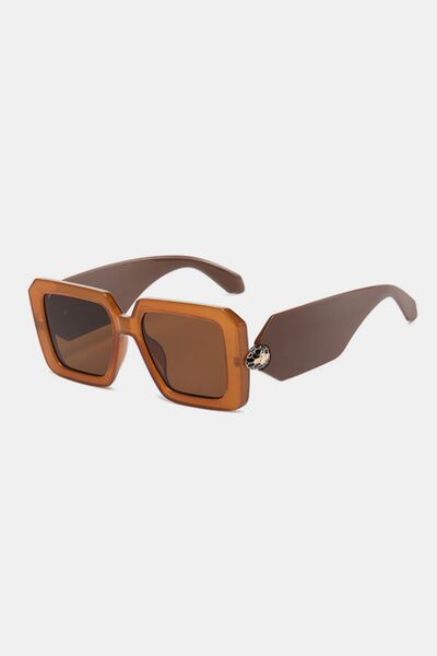 Polycarbonate Frame Square Sunglasses - Drazelle Store