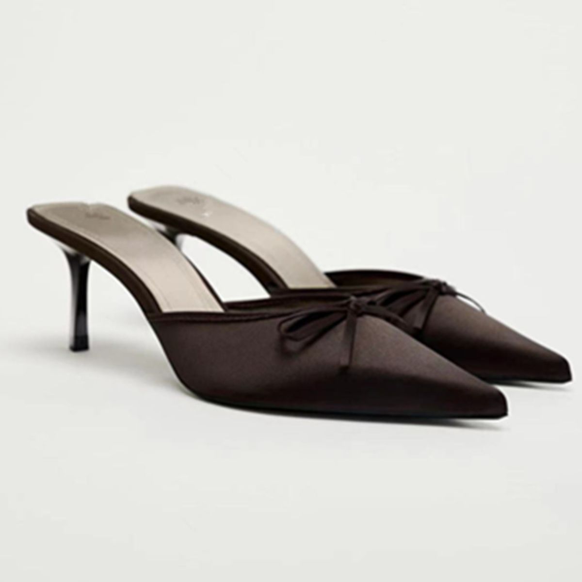 Satin Pointed Toe Pumps - Drazelle Store