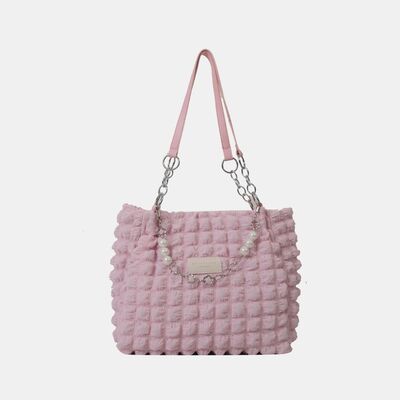 Bubble Textured Tote Bag - Drazelle Store