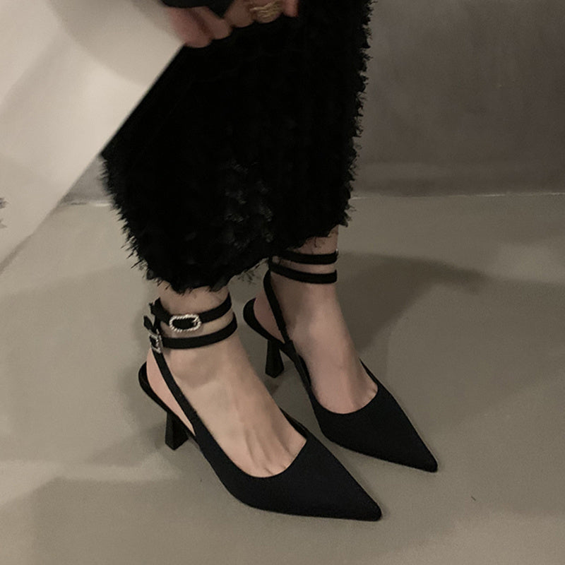 Women's Fashion French Pointy Heels - Drazelle Store