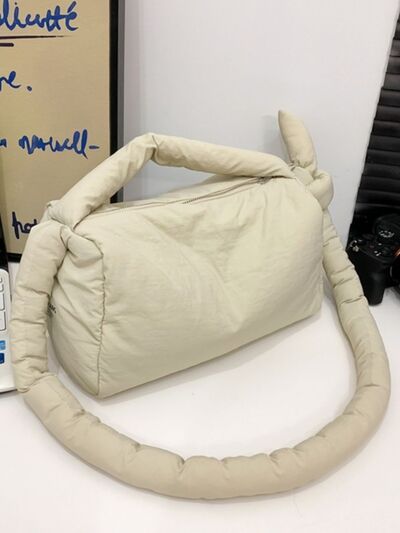 Puffy Nylon Medium Crossbody Bag - Drazelle Store