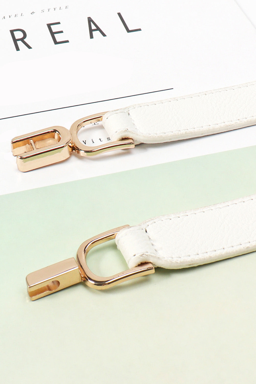 Alloy Buckle Elastic Belt - Drazelle Store