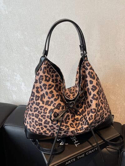 Leopard Dual Purpose Crossbody Bag - Drazelle Store