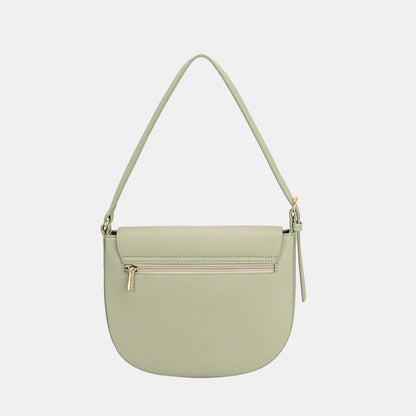 David Jones Metal Buckle Shoulder Bag - Drazelle Store
