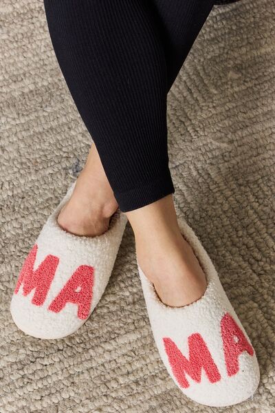 Melody MAMA Pattern Cozy Slippers - Drazelle Store