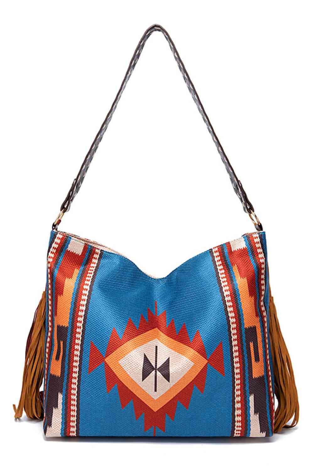 Geometric Canvas Tote Bag  Drazelle Store