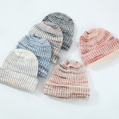 Thermal Contrast Knit Hat - Drazelle Store