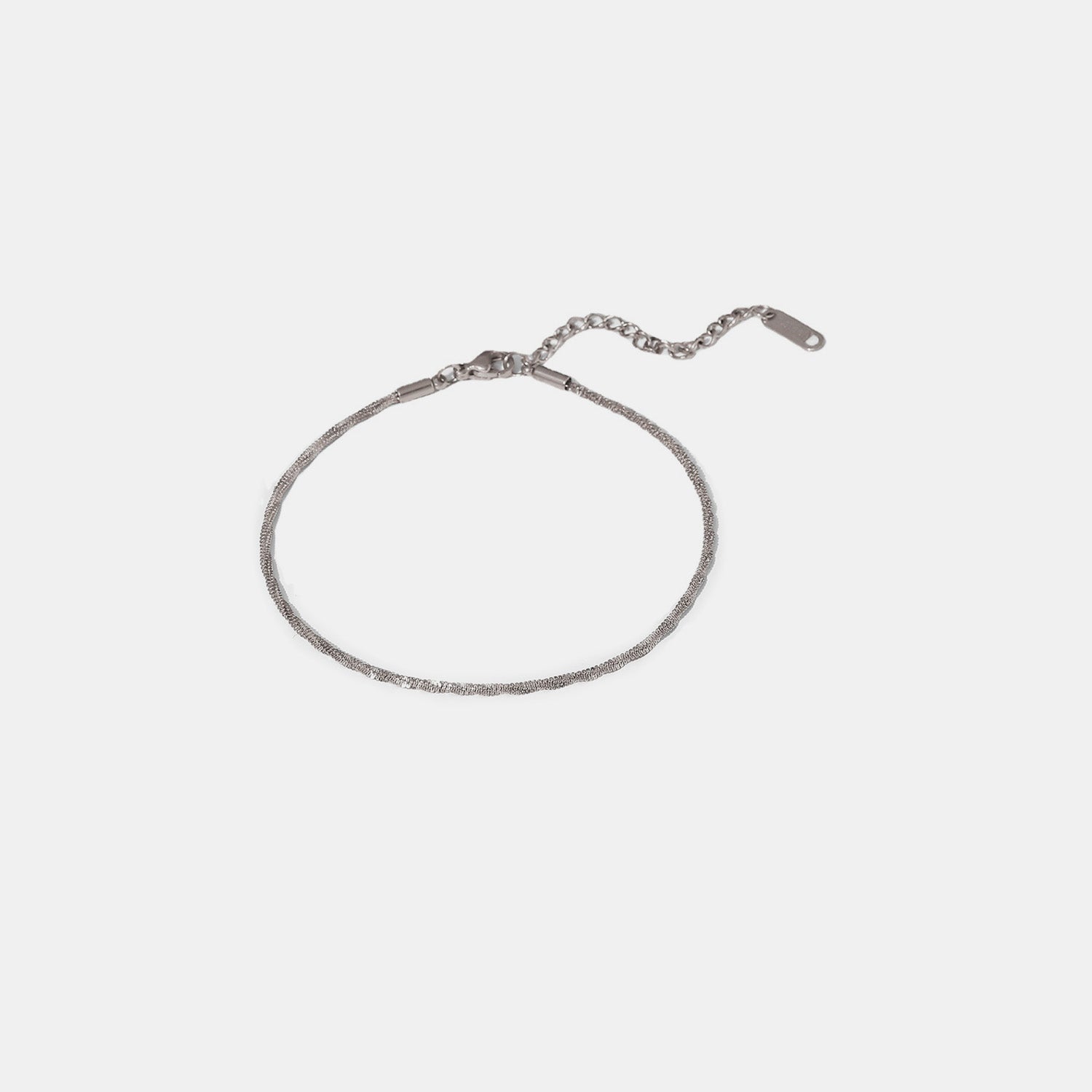 Minimalist Stainless Steel Anklet - Drazelle Store