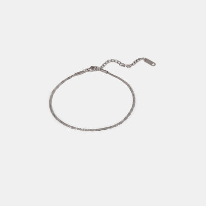 Minimalist Stainless Steel Anklet - Drazelle Store