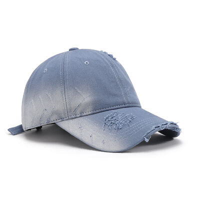 Distressed Adjustable Cotton Hat - Drazelle Store