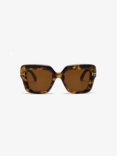 Polycarbonate Frame Square Sunglasses - Drazelle Store