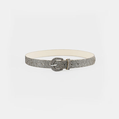 Sequin PU Leather Belt - Drazelle Store