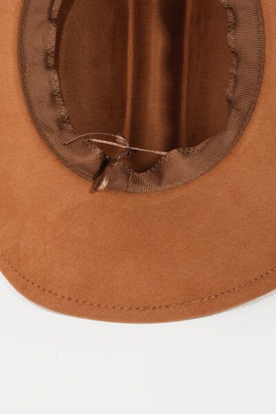 Fame Solid Wide Brim Hat - Drazelle Store