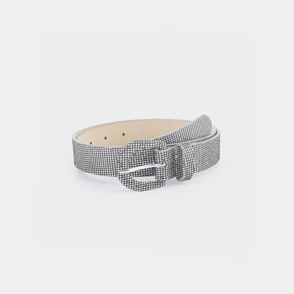 Sequin PU Leather Belt - Drazelle Store