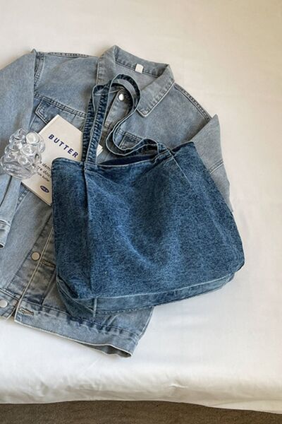 Denim Tote Bag - Drazelle Store