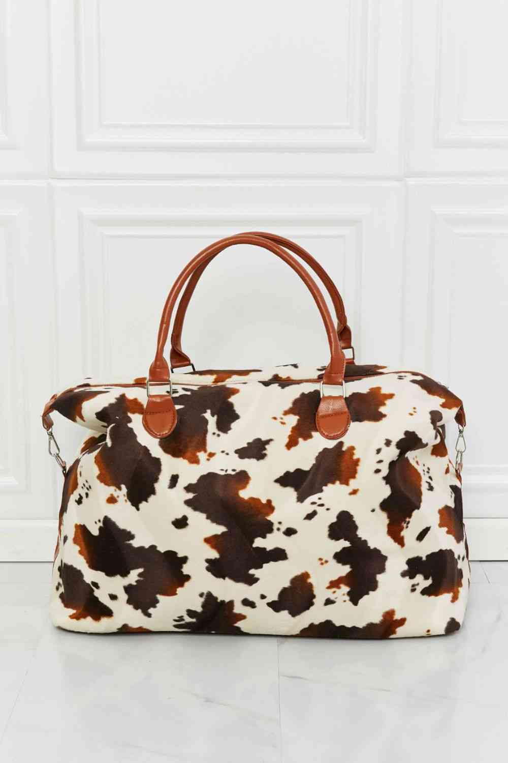 Animal Print Plush Weekender Bag - Drazelle Store