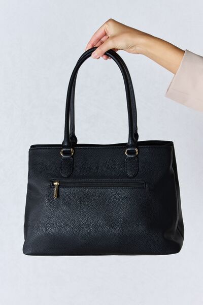 Office Style Leather Handbag - Drazelle Store