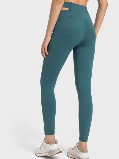 Millennia Crisscross Cutout Sports Leggings - Drazelle Store